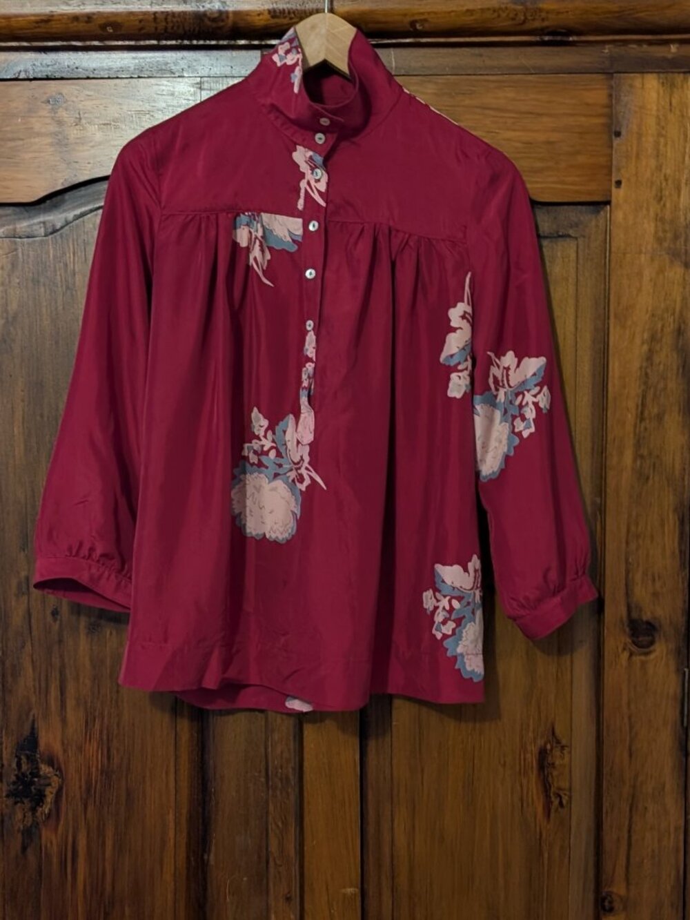 Horses Atelier red blouse